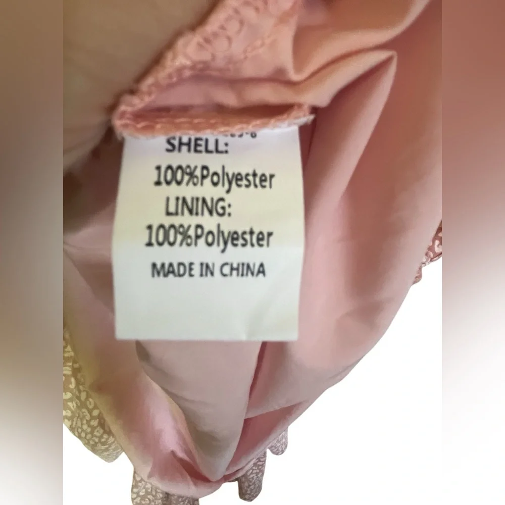NWT Women’s Pink and White Kirundo Dress in Size Large - Picture 9 of 12